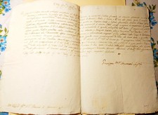 DA VENEZIA A ChiozzaPREFILATELICA DEL 1751 Bollo A Secco Leone Di S.Marco 