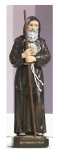 Statua San Francesco di Paola cm. 20 in resina by Paben