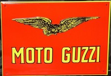 INSEGNA MOTO GUZZI - TARGA