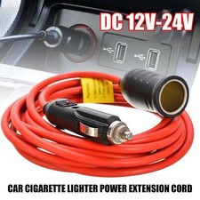 Cavo di prolunga 12V-24V per auto, presa accendisigari maschio, spina Heavy O4D4