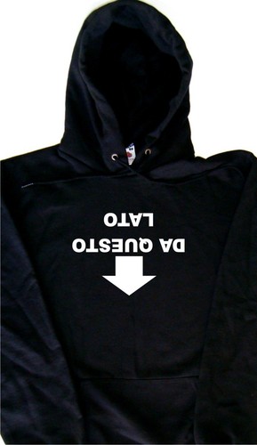 Questo lato felpa - lato, con