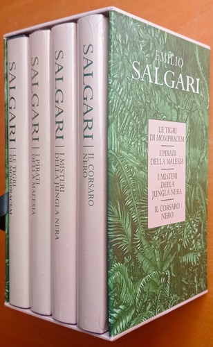 Cofanetto emilio salgari - emilio,