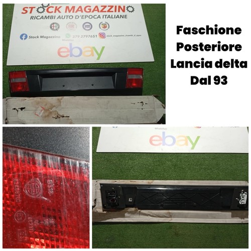 Fascione targa posteriore - targa,