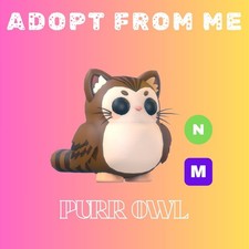 Adopt from Me - Purrowl Purr