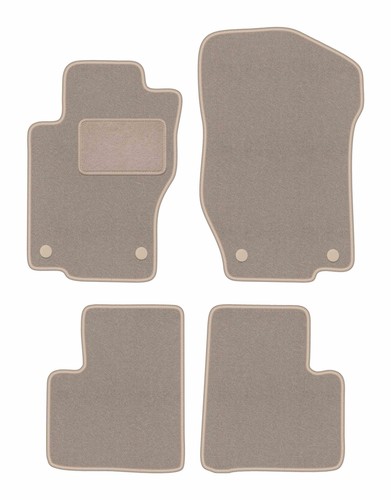 Tappetini velluto beige - tappetini, in