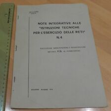 SIP - Manuale esecuzione manutenzione registrazione impianti Filo Diffusione '79