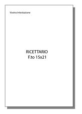 25 BLOCCHI RICETTARI MEDICI PERSONALIZZATI