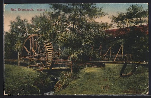 Cartolina bad kreuznach - cartolina,