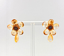 Citrino & Zircone 30x20mm