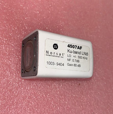 NORSAT 4507AF KU BAND LNB PLL  10.75 Ghz  Range  11.7-12.2 Ghz   Wr 75 Tested