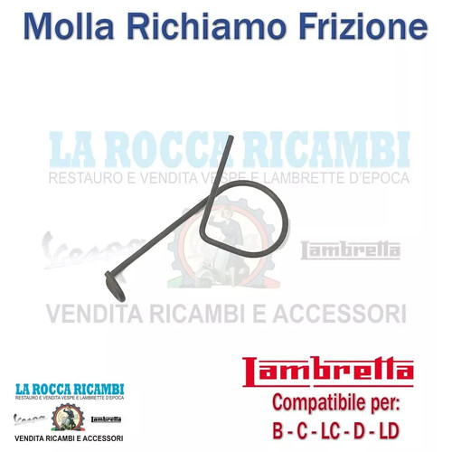 Molla frizione lambretta c - frizione,
