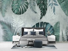 Adesivo murale 3D foglie