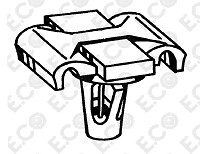 KIT 13 PCS. MOULDING FIXING