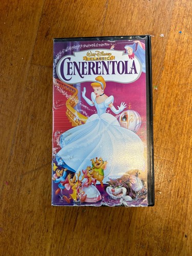 Cenerentola vhs video cassetta - cenerentola,