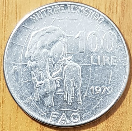 Italia moneta 100 lire dal - 100,