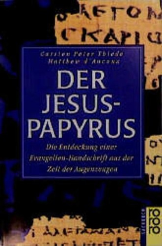 Der jesus papyrus die - jesus-papyrus:,