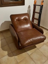 poltrona relax in pelle