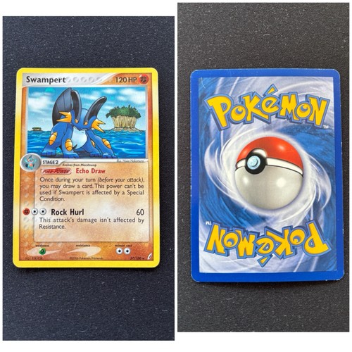 Swampert ex crystal - swampert, (ex