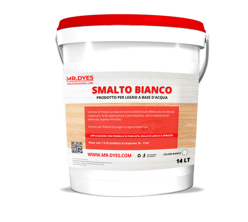 Smalto bianco per - bianco, base