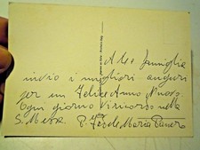 CARTOLINA DI PAPA GIOVANNI PAOLO II FIRMA DI PADRE FEDELE MARIA PANERO ALBENGA