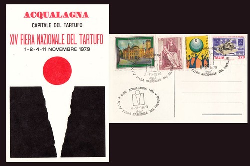 Cartolina fiera nazionale - cartolina,