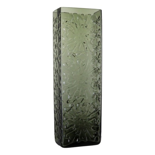 Vaso floreale astratto vetro
