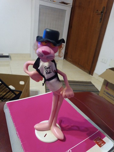 Figura plastica pantera - in,