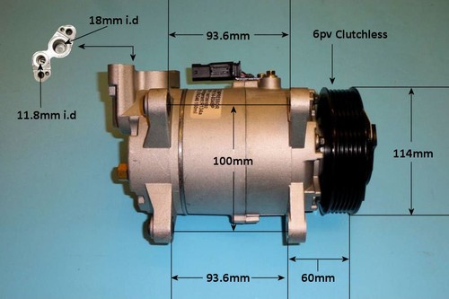 Compressore aria condizionata