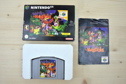 N64 banjo kazooie - n64,