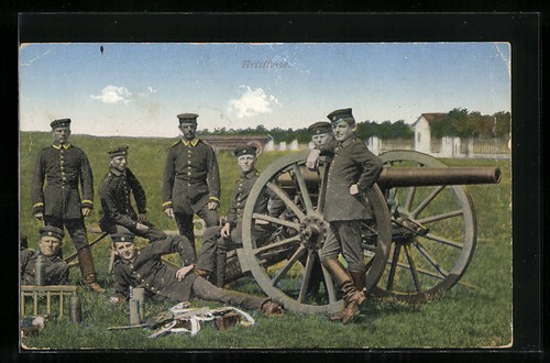 Artiglieri cannone - su, un