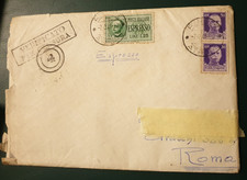 STORIA POSTALE TIMBRO REGIA NAVE ATROPO VIAG 1941 CON ALL'INTERNO LETTERA