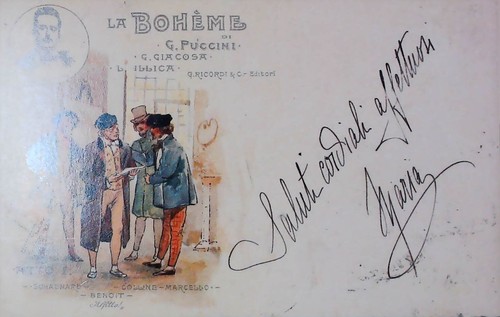 Cartolina vintage boheme g - cartolina,