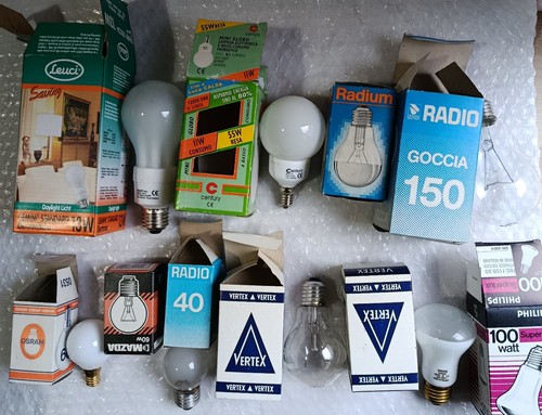 Lampadine miste vintage - lampadine,