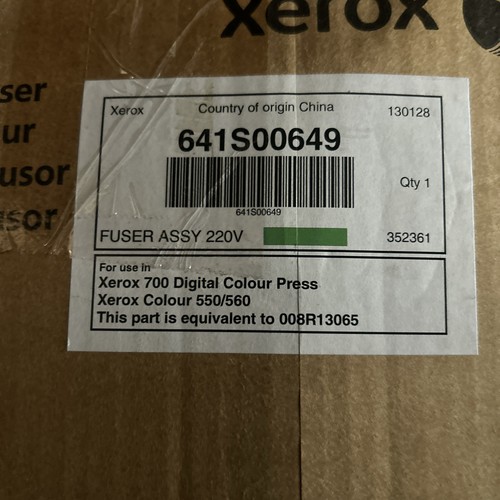 Numero parte fusore - xerox, 700