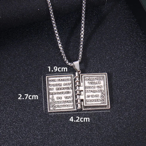Openable holy bible cross - holy,