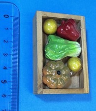 CESTO FRUTTA E VERDURA CALAMITA MAGNETE FRIGO FRIGORIFERO VINTAGE