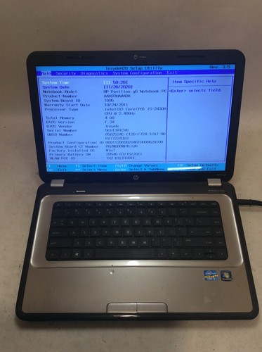 Pavilion 1c57dx laptop - hp, g6-1c57dx