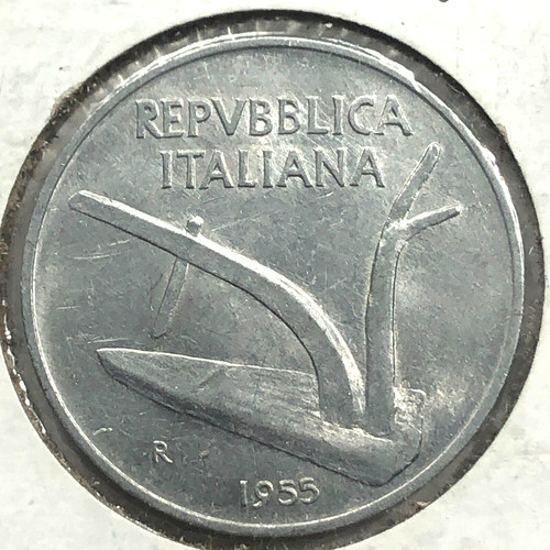 1955 italy lire foreign - italy,