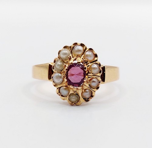 Anello margherita antico oro
