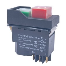 1X(KJD17 Interruttori un Pulsante di Avvio Elettromagnetico un 6 Pin 15A AC3435