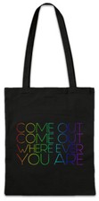 Borsa in tessuto Come Out Come