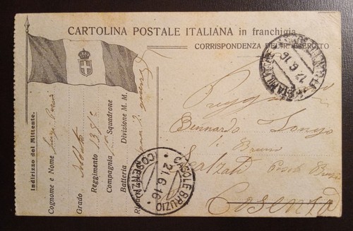 1916 franchigia regio esercito - 1916,