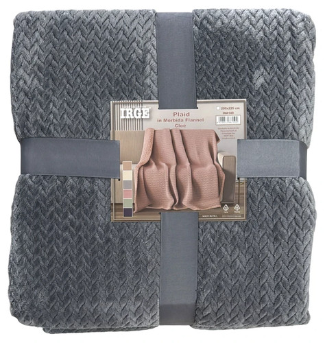 Coperta plaid agnellato - coperta,
