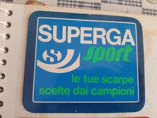 ADESIVO SUPERGA SPORT SCARPE CAMPIONI 12 CM