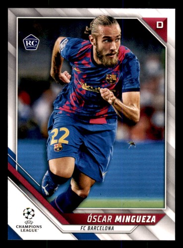 óscar mingueza topps uefa - mingueza,
