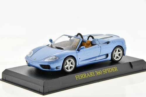 Ferrari 360 spider blue - ferrari,