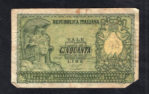 Italie 100 lire 1951 etat - italie,