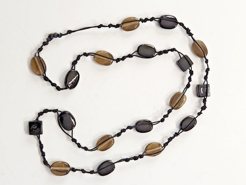 Collana vintage vetro