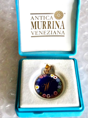 Iniziale vetro millefiori - iniziale,