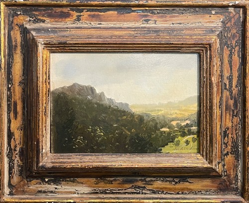 Dipinto olio tavola - dipinto,